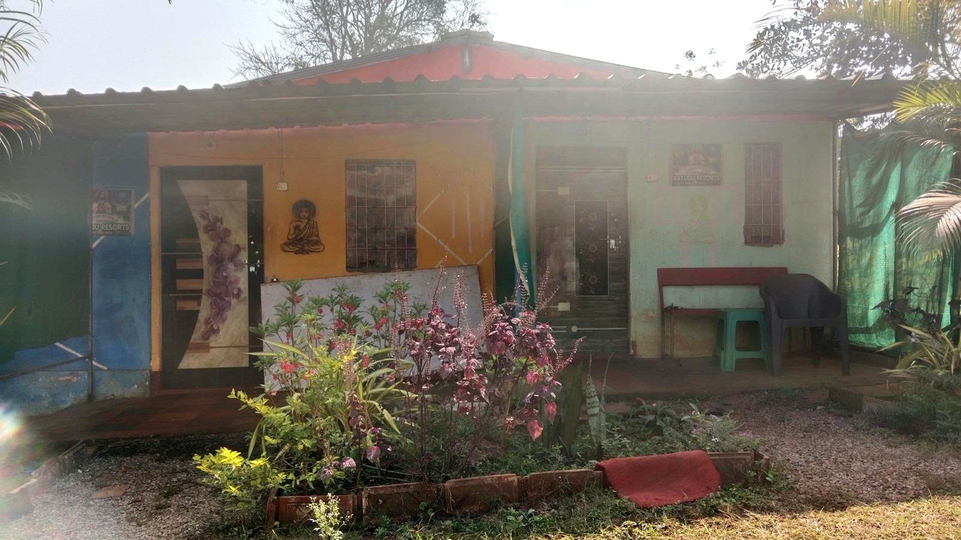 Rayudu Resort's cottages in the Lambasingi morning mist
